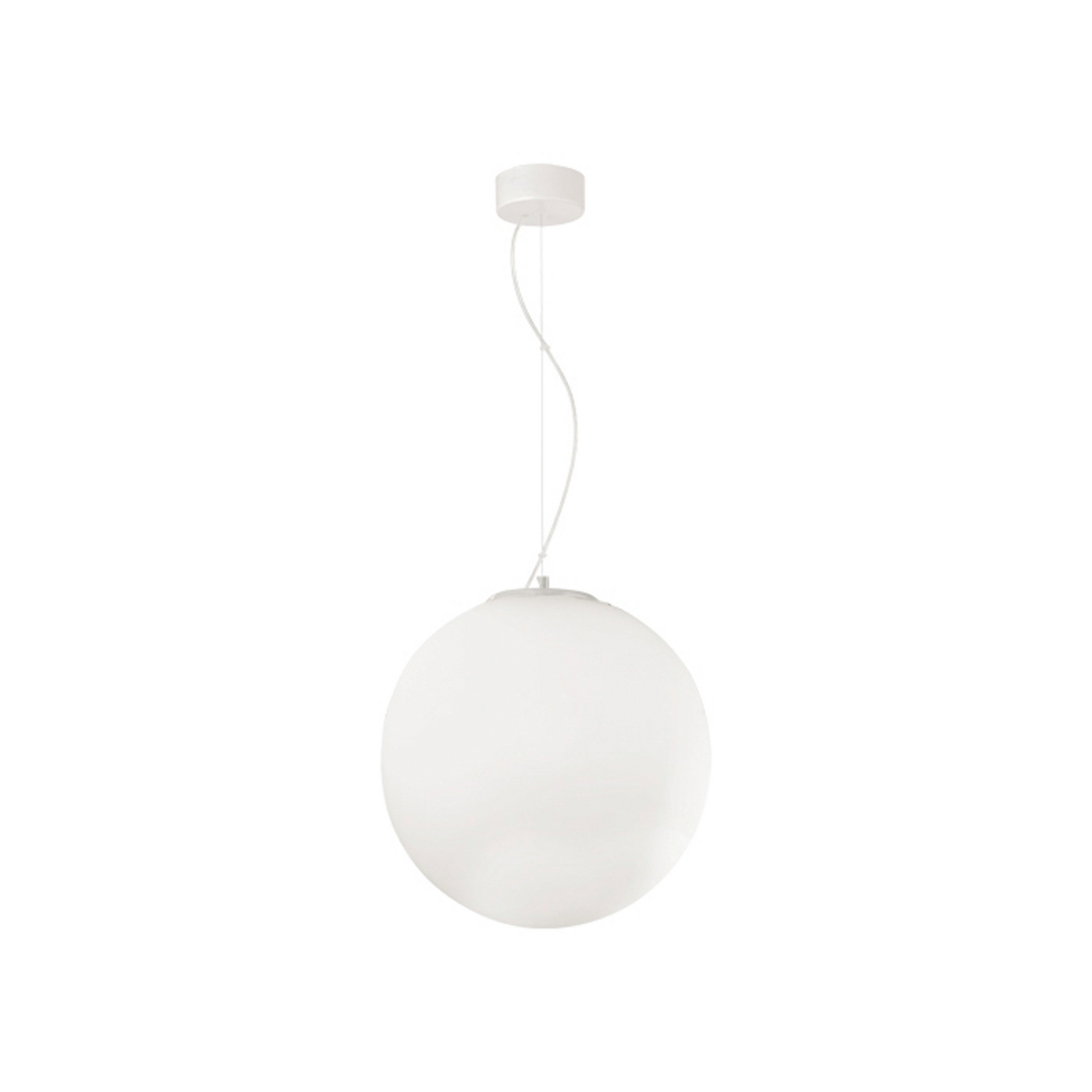 Ideal Lux Mapa hanglamp van glas Ø 40 cm